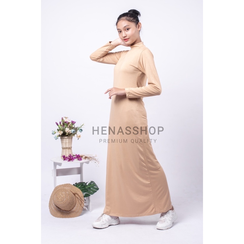 MANSET GAMIS LENGAN PANJANG GAMIS MANSET POLOS