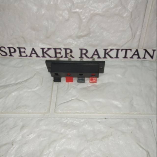 Terminal / konektor speaker 4 Pin jepit