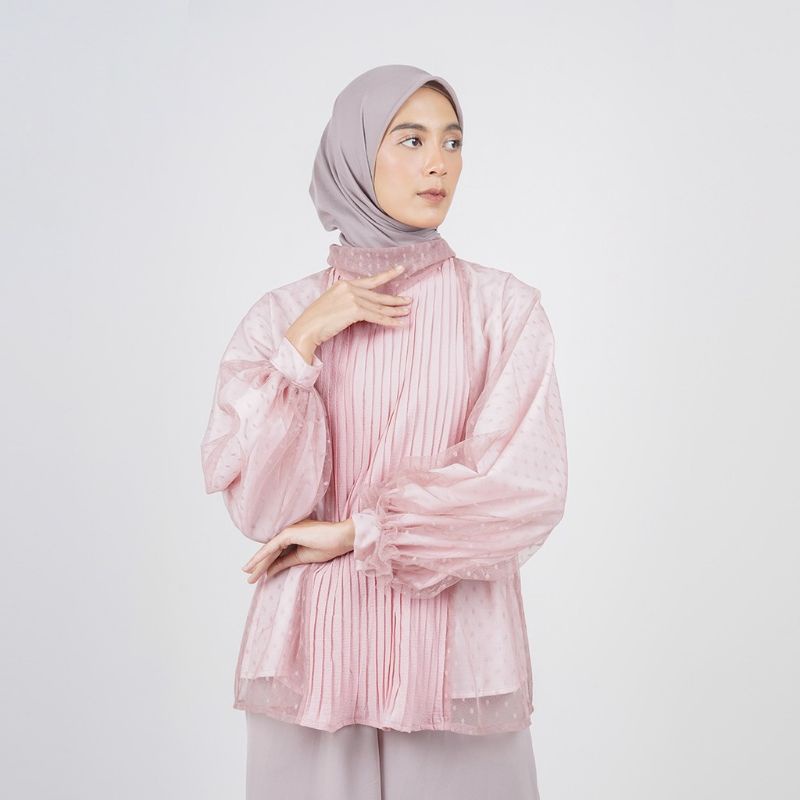 .[PRELOVED] C0089 - JENNA & KAIA Niyar Top Blossom 2.0