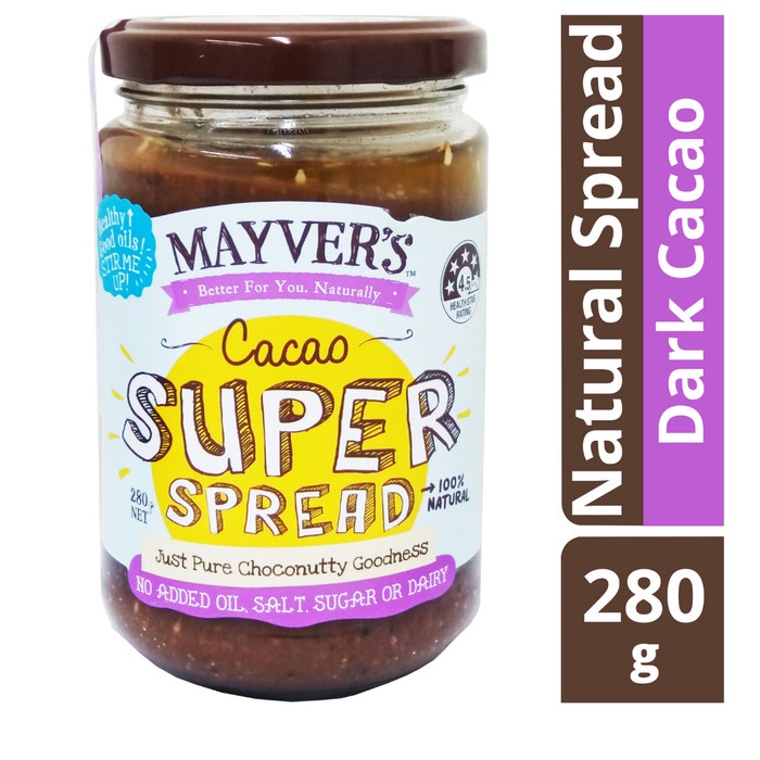 

mayvers peanut cacao spread 280gr