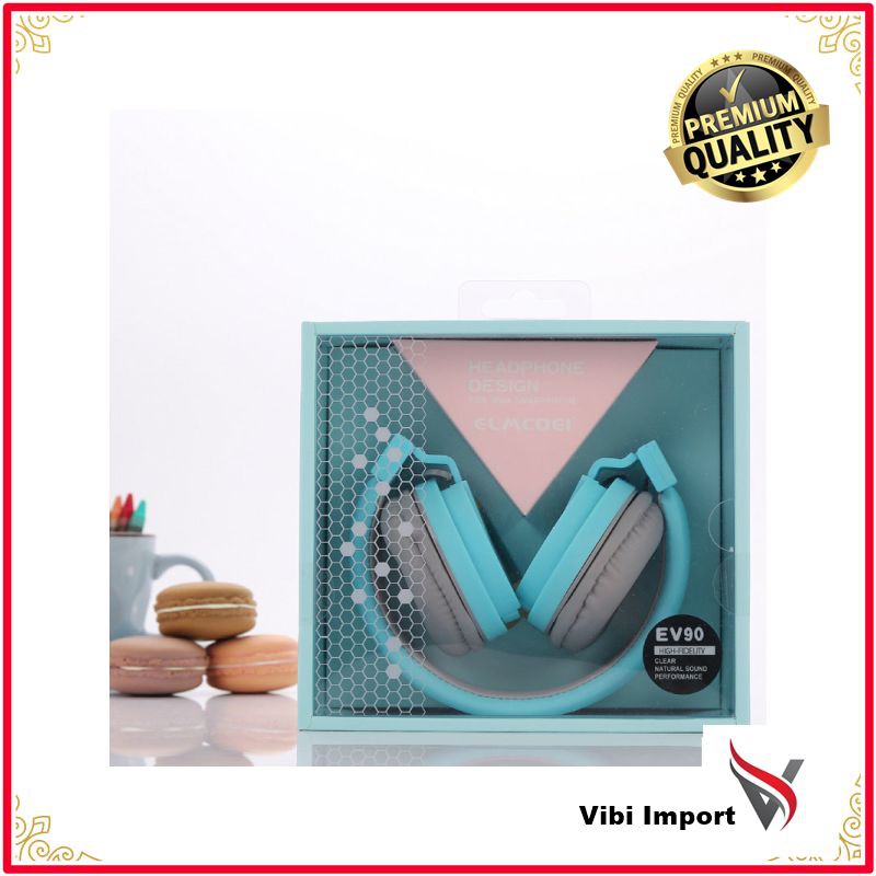 Terlaris Mode Lucu Earphone headphone headset Permen Warna Anak Lipat Earphone dengan