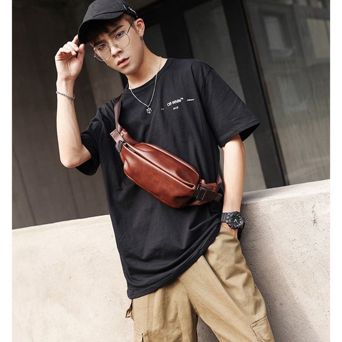 Baru Restok Tas Pria Slempang Taspria Selempang Waist Bag Pria Kulit Tas Bahu Pria Tas Pria Ta 4VGM