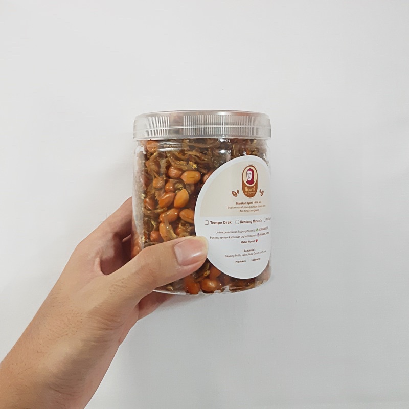 

Teri Kacang Nyami Yummy Toples 500ml