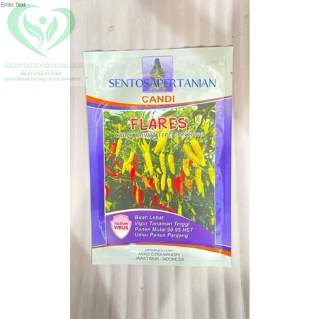 benih cabai rawit FLARES 10 gr dari CAP CANDI