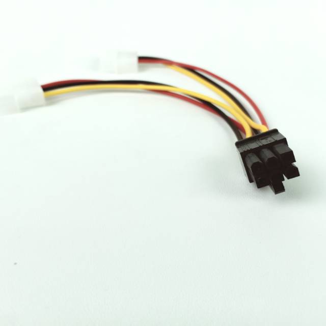 KABEL POWER VGA / ADAPTER 2 MOLEX TO 6 PIN / 6PIN PCIE / PCI-E