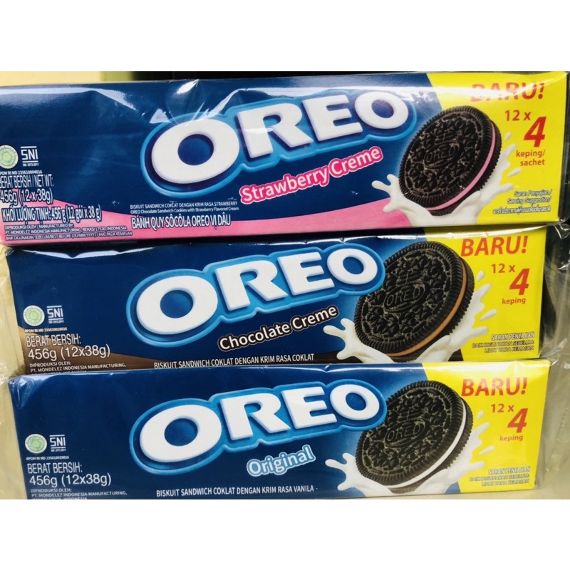 Biskuit OREO Ecer 38 gr (isi 4 keping)