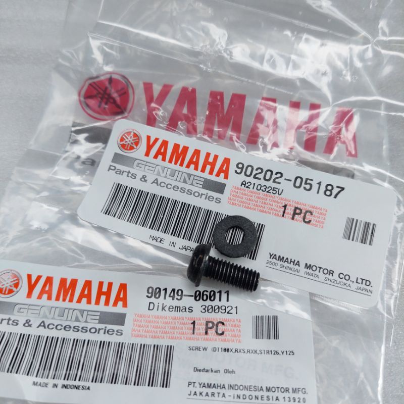 Baut dan washer plat ring kran bensin rx king rxking rxk rx k rxs yt115 rx spesial str126 y125z nuov