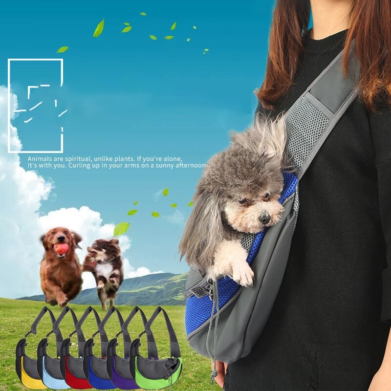 Tas Traveler Selempang Anjing Tas Selempang Gendong Anjing Traveler Gendong Hewan Anjing Kucing Pet Carrier