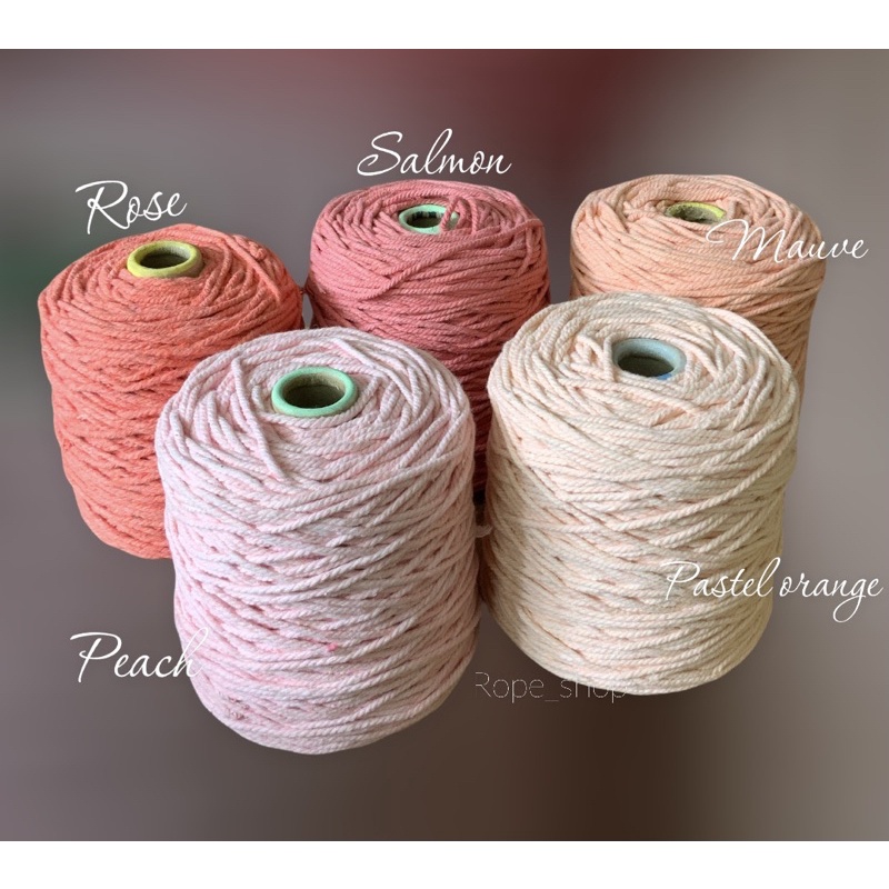 Tali macrame warna 1kg