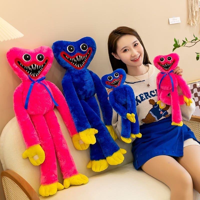 [40 CM] Boneka Huggy Wuggy Game Poppy Play Time Mainan Boneka Stuffed Plush Doll Hadiah Natal