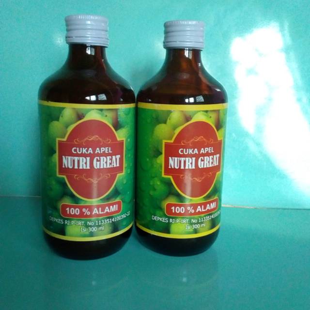 

Cuka apel NUTRI GREAT
