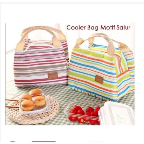 Lunch Bag Salur LunchBag Motif Salur