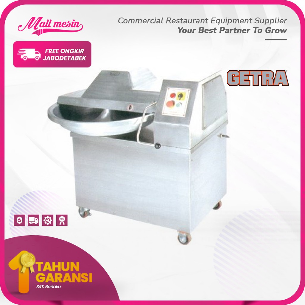 Mesin Giling Bakso Bowl Cutter GETRA QS-630