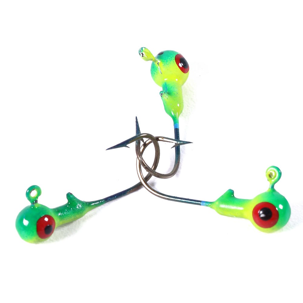 HENGJIA 100pcs 1.76g Fishing Hooks Metal Lead Jigs Umpan Pancing Swimbait Ikan Kail Bait Lure Tackle