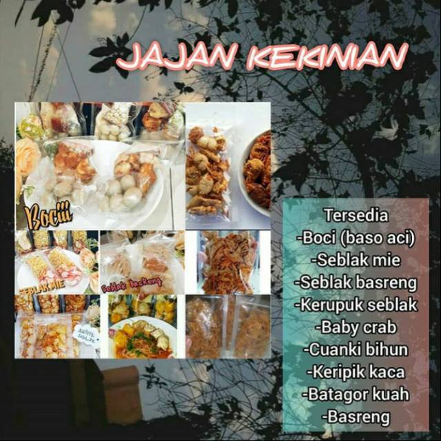 

Jajanan kekinian