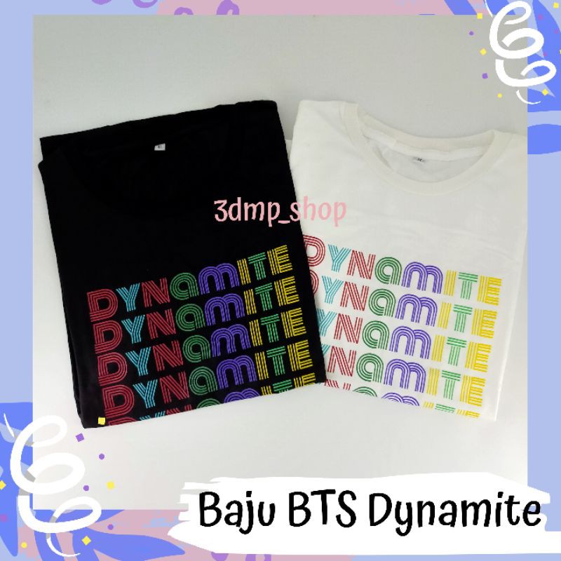 Tshirt BTS Dynamite