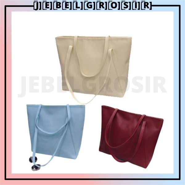 JG123 [1KG=4PCS] Woman Tote Bag Synthetic Leather Tas Wanita  Kulit Sintetis