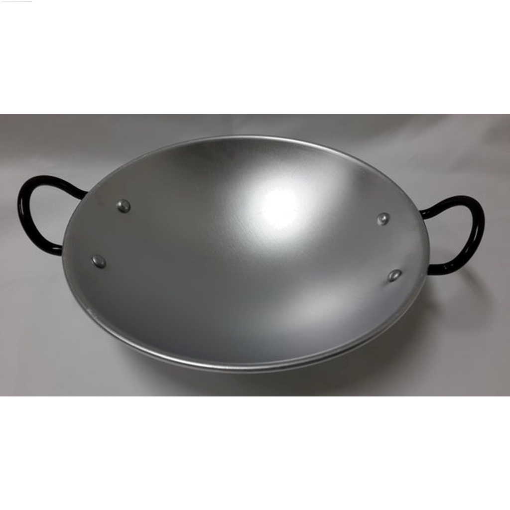 Bima Wajan Kuali Wok Standard Alumunium Wajan Elite Pan 36 cm SUS 304 AL079