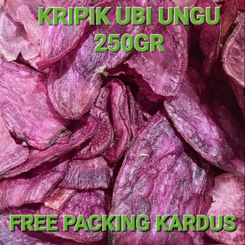 

KRIPIK UBI UNGU 250GR