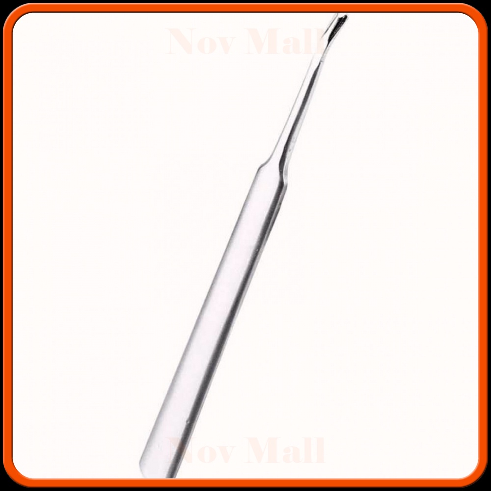 Alat Pencabut Kulit Mati Kutikula Nail Spoon Stainless Steel MU122