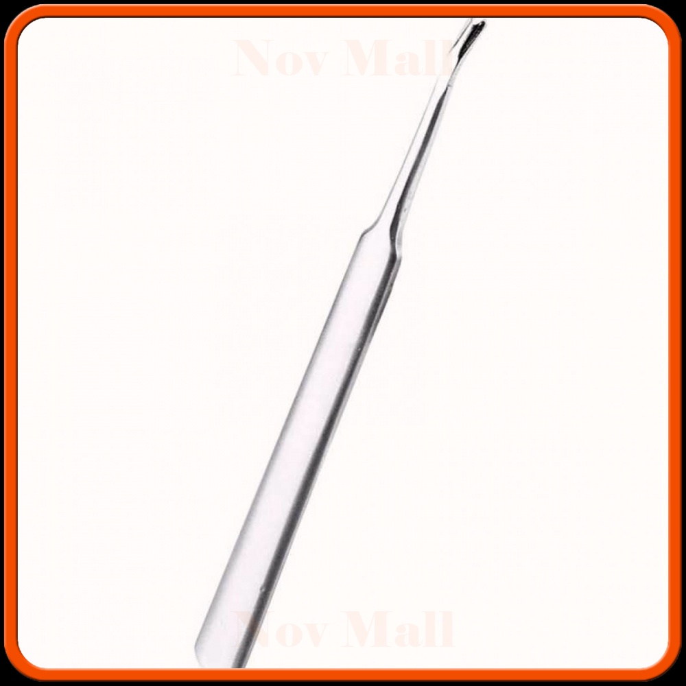 Alat Pencabut Kulit Mati Kutikula Nail Spoon Stainless Steel MU122