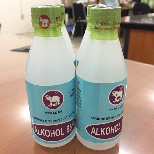 Alkohol 95% 100ML Cap Gajah