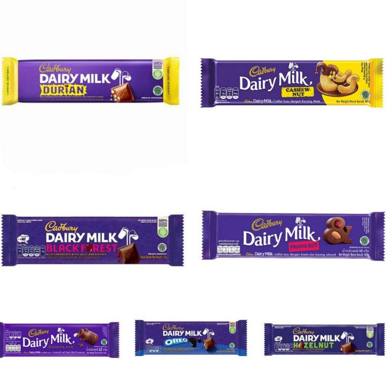 

{S-UHU> {♥> ✨NAZILLA✨ CADBURY Dairy Milk Coklat 62gr {kekinian>