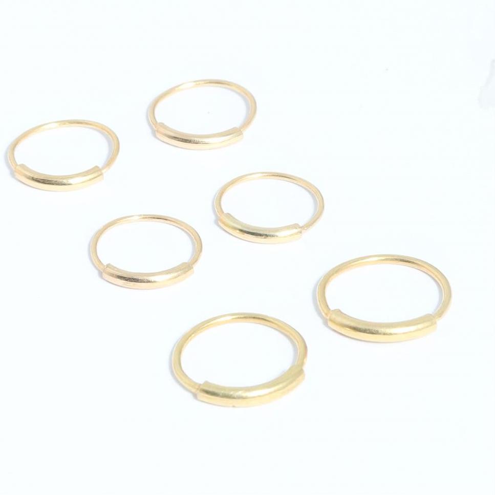 LANGSUNG ATC.. Anting Tindik Emas Muda Model Polos