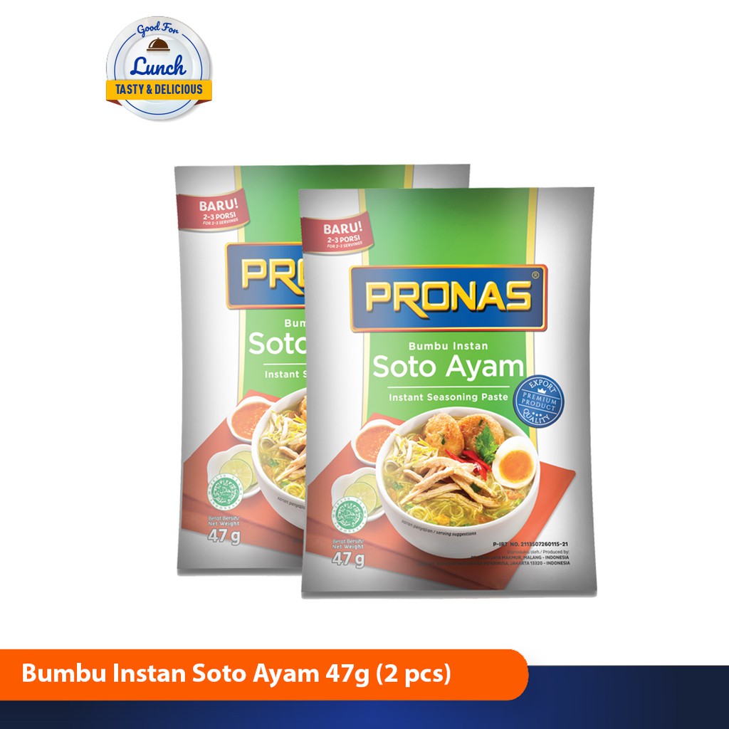 PRONAS PROMO Bumbu Soto Ayam 47 g bundling 2 pcs