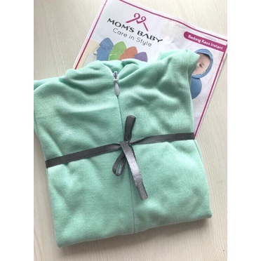 Bedong Instan Bedong Bayi RESLETING TOPI Hoodie MomsBaby Care multifungsi praktis BAHAN katun halus