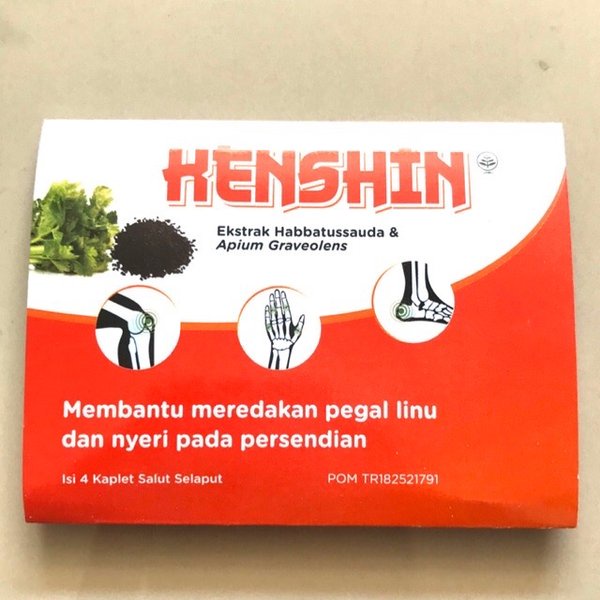 KENSHIN HERBAL ASAM URAT NYERI SENDI PEGAL LINU ENCOK