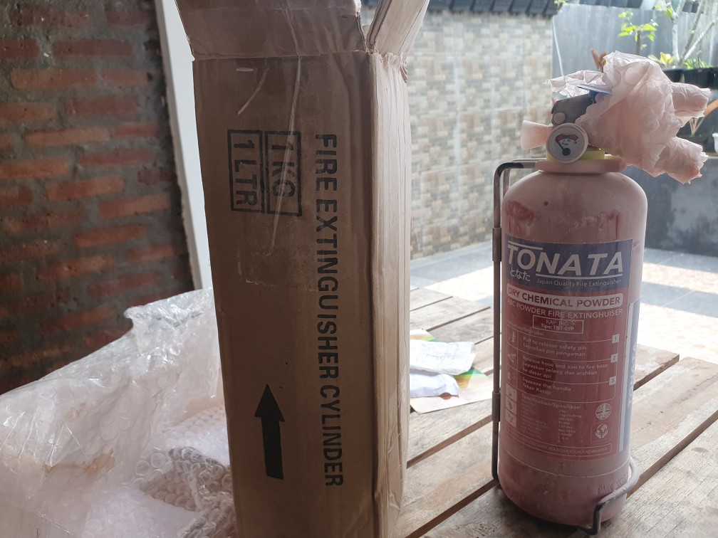 Apar 1kg Bubuk Abc Powder Tonata / Set Komplit