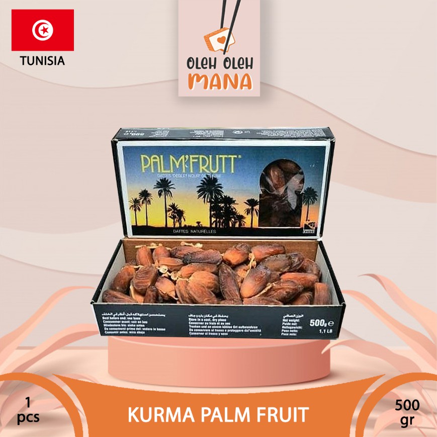 

Palmfruit Dates Kurma Tunisia 500gr