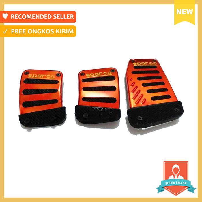 Universal Cover Pedal Gas Mobil Manual Aluminium F1 Calya