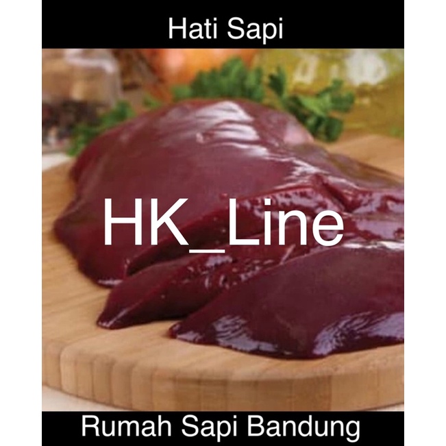 

HATI SAPI/Berf Liver 500gr