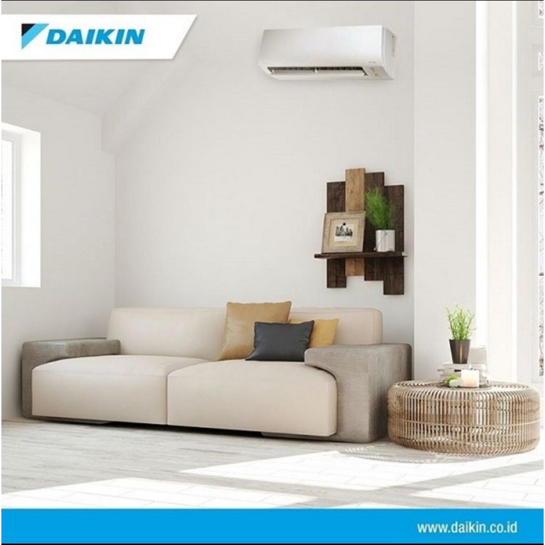 AC DAIKIN 1 PK FTP-25AV14 BREEZE NEW SERI MALAYSIA R32 + Instalasi Pemasangan