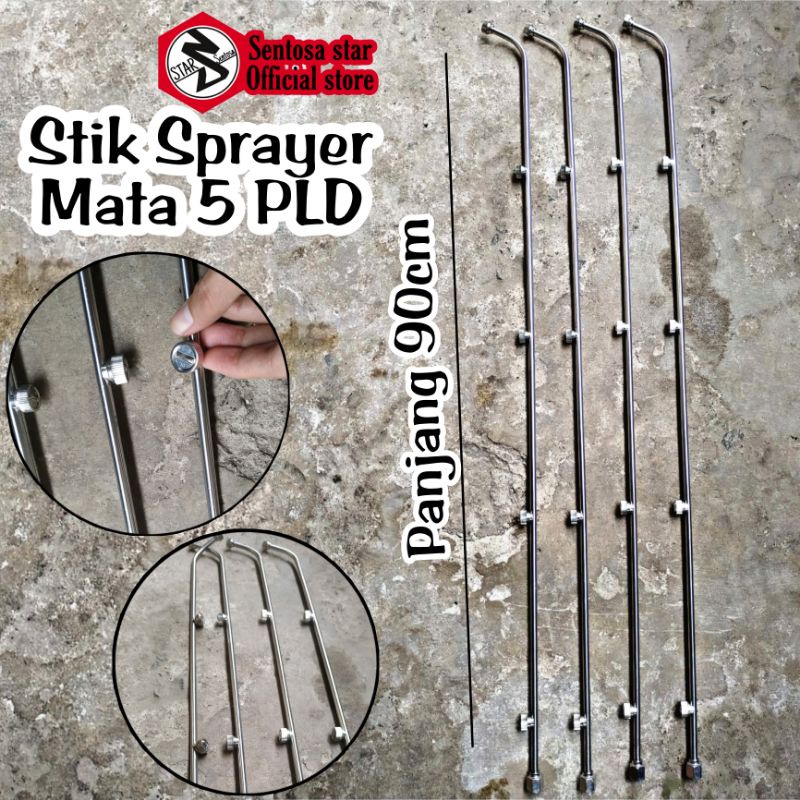 STIK SPRAYER KABUT PLD MATA 5 ANTI KARAT/ STIK SPRAYER MATA 5/ NOSEL SPRAYER KABUT/ STIK SPRAYER ELE