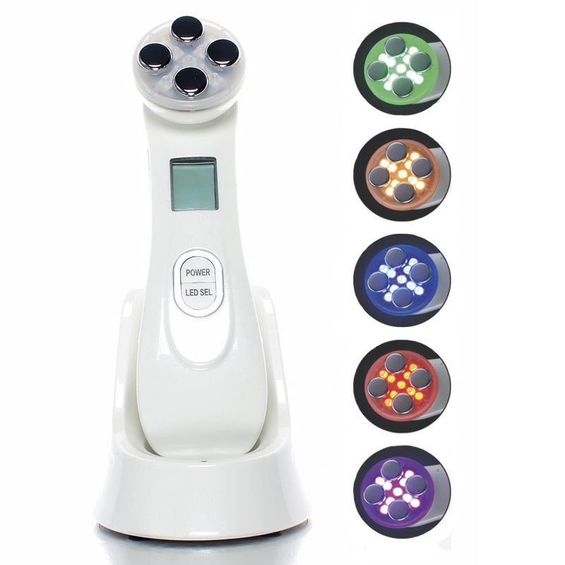 Alat Perawatan Kulit Wajah RF EMS Photon Skin Rejuvenation - 9902 - White