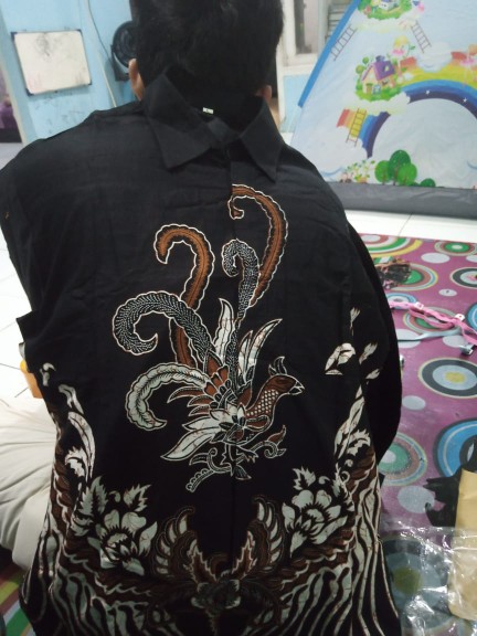 Batik Couple Ayam Ketawa Pria Wanita
