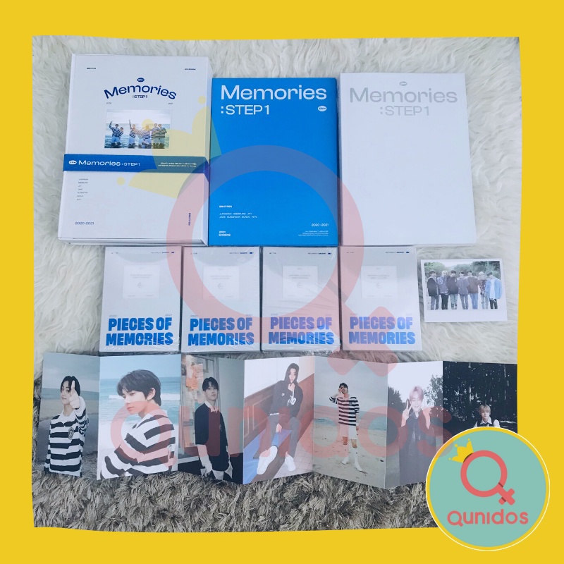 [OFFICIAL MERCH] ENHYPEN Memories: Step 1 & Pieces of Memories | pom fullset sealed sharing dvd digi