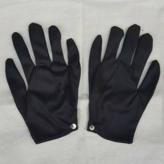 SARUNG TANGAN KAIN HITAM HANDMEDICAL BLACK FORMAL | Shopee