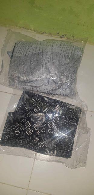 Wou Batik Couple Savana Ruffle Batik Couple Ori Ndoro Jowi Dnt Garansi Termurah - Bs117