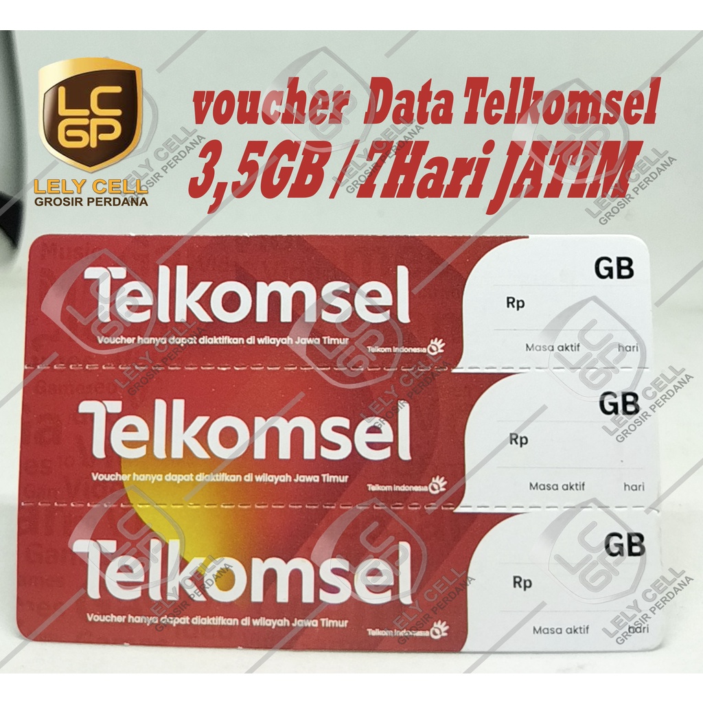 Voucher Telkomsel 3,5GB / 7 Hari