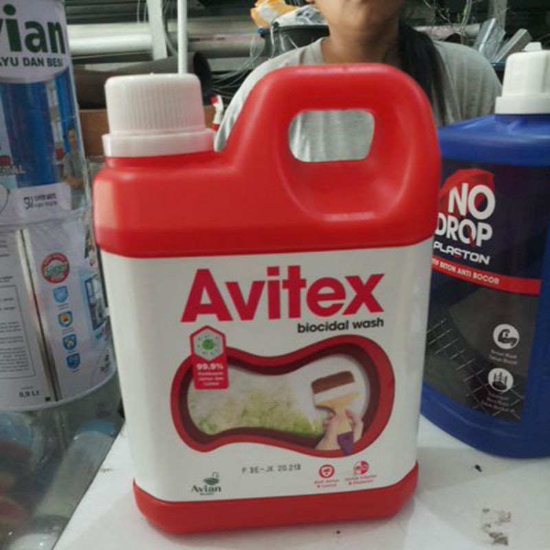 Avitex biocidal wash. mencegah dan membasmi peetumbuhan bkteri, jamur, lumut
