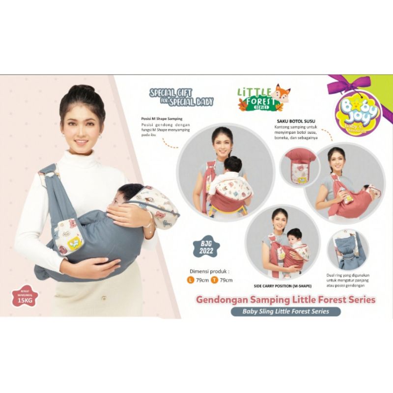 Moms baby gendongan samping bayi multifungsi wilona series