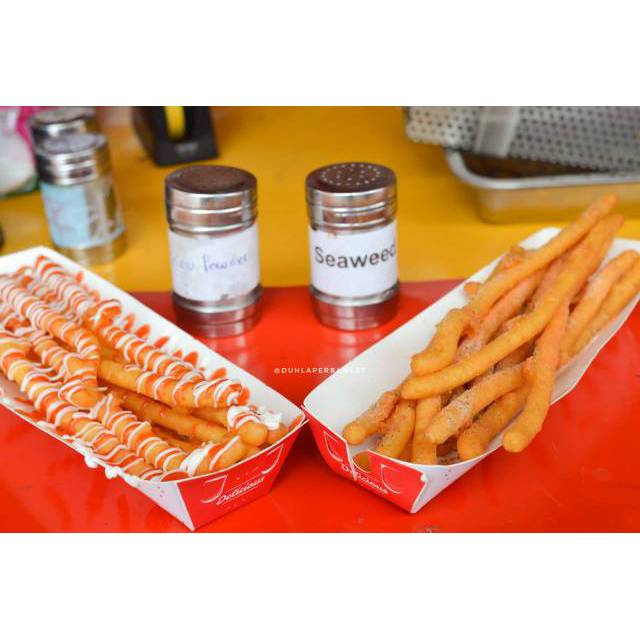 

Tepung Premix Long Potato 100gr (Free bumbu + Sarung tangan plastik)