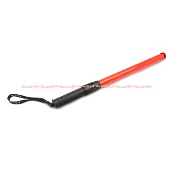 Powerlite Signal Led Tongkat Lalu Lintas Baton 34.5cm Merah Pegangan Anti Slip Alat Pentungan Power Lite