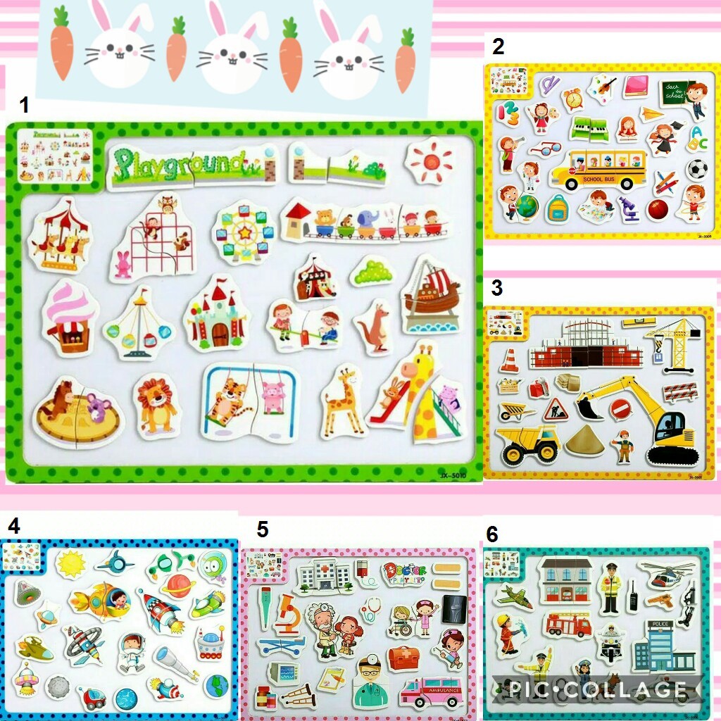 

MAINAN EDUKASI WHITEBOARD WITH VARIANT ACCESORIES PAPAN TULIS 2 IN 1