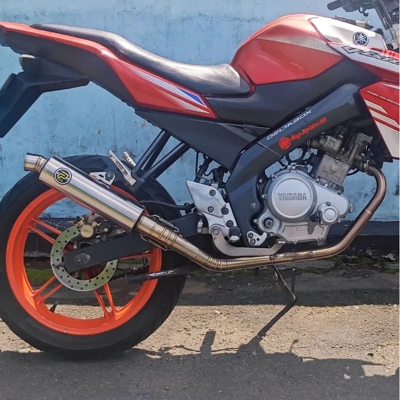 Knalpot Vixion Advance Vixion New 150cc 200cc Pekajaman Muffler