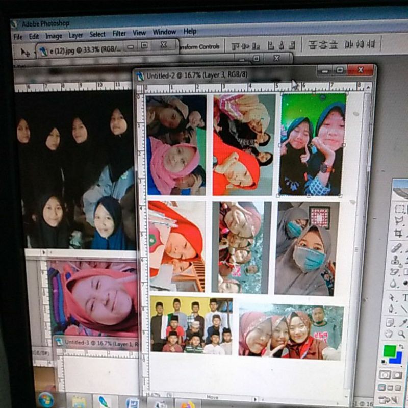 Cetak Foto Ukuran Dompet